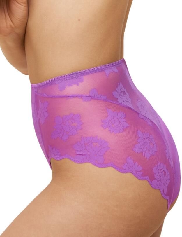 Triumph Amourette 300 Summer High Waist Brief Blueberry Cream