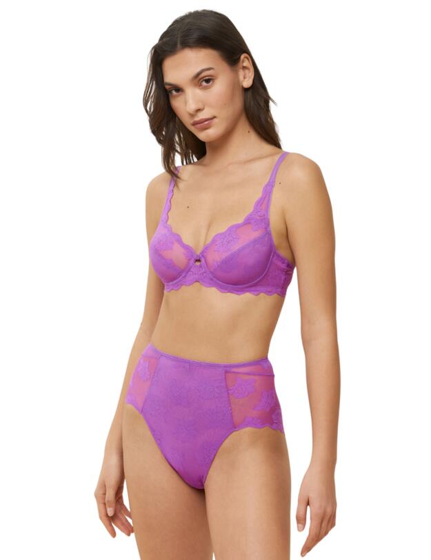 Triumph Amourette 300 Summer High Waist Brief Blueberry Cream