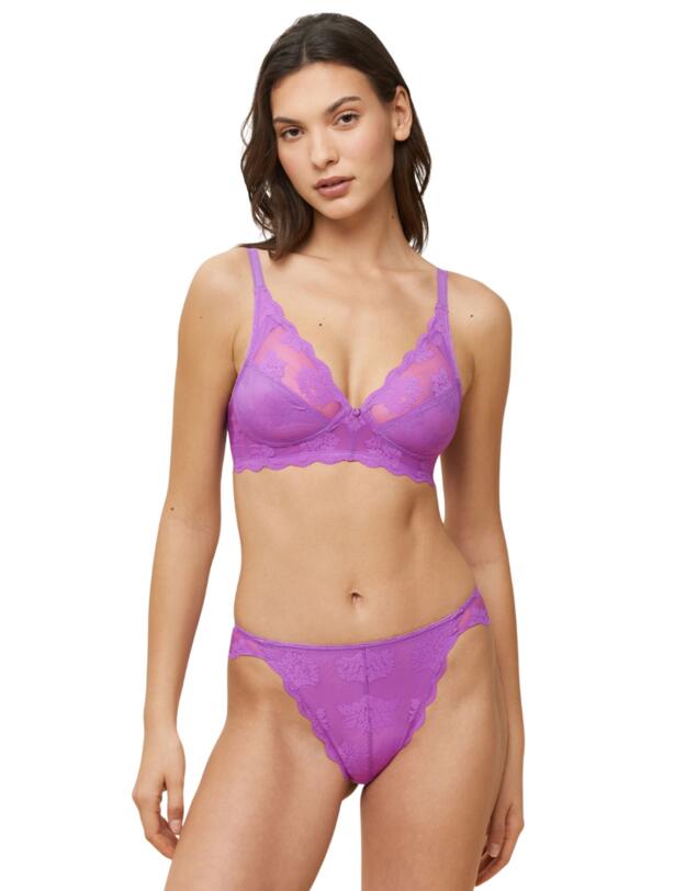 Triumph Amourette 300 Summer Brazilian Briefs Blueberry Cream