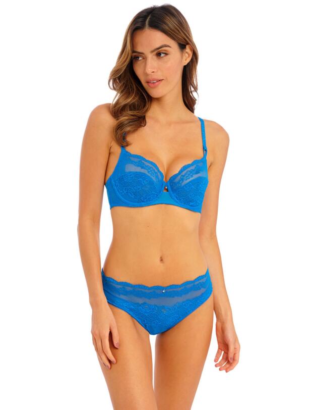 Wacoal Ravissant Underwired Balcony Bra Indigo Bunting 