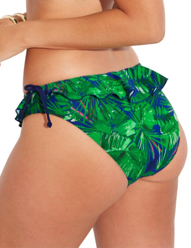 Pour Moi Pacific Beach Bikini Briefs Navy Fern