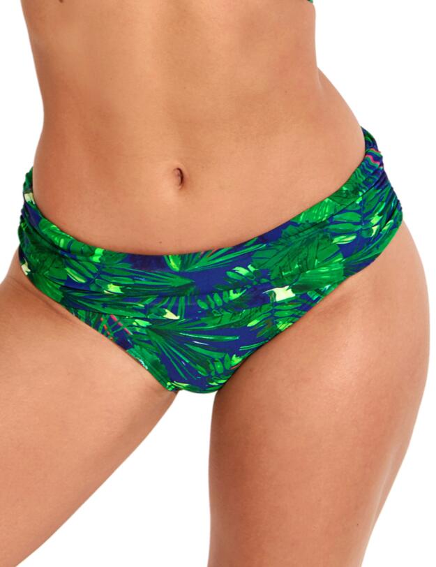 Pour Moi Pacific Beach Bikini Briefs Navy Fern