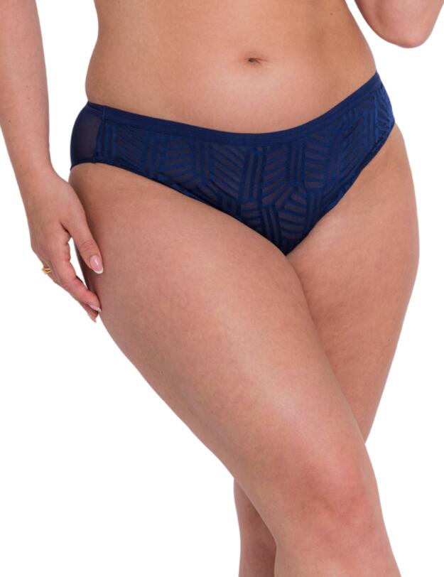 Curvy Kate Wonderfull Vibe High Leg Brief Navy