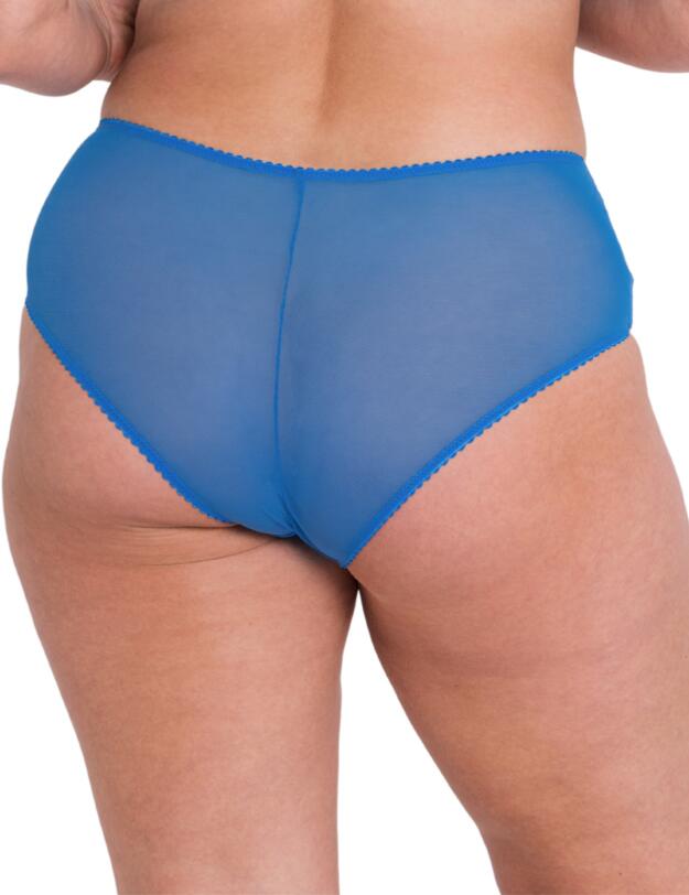 Curvy Kate Victory Polka Short Brief Blue