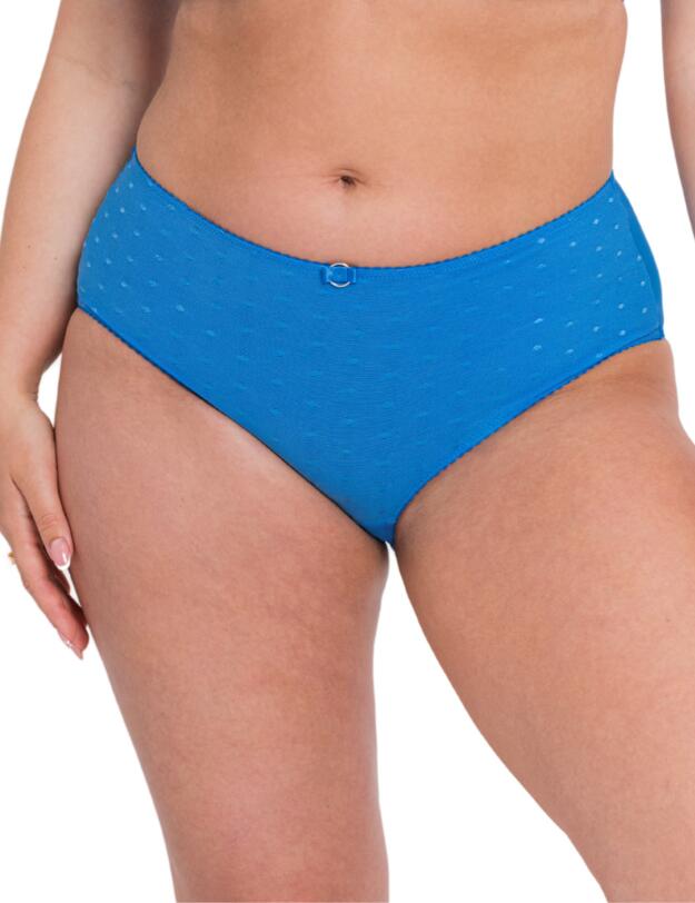 Curvy Kate Victory Polka Short Brief Blue