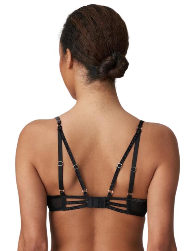 Marie Jo Lous Heart Shaped Padded Bra Black 