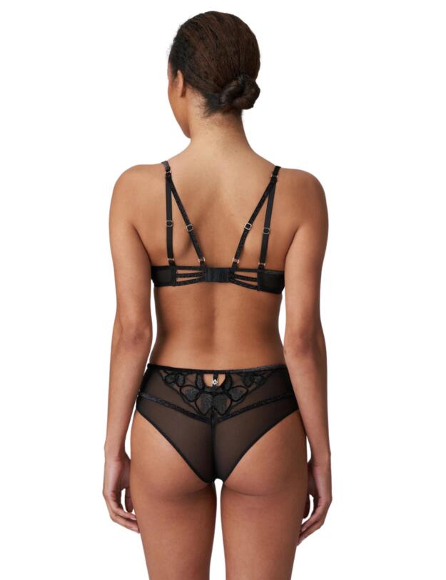 Marie Jo Lous Heart Shaped Padded Bra Black 