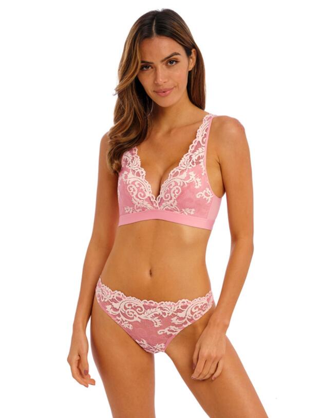 Wacoal Instant Icon Thong Bridal Rose/Crystal Pink