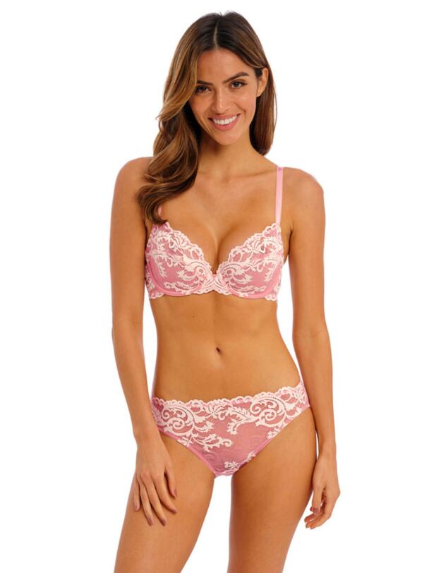 Wacoal Instant Icon Bikini Brief Bridal Rose/Crystal Pink