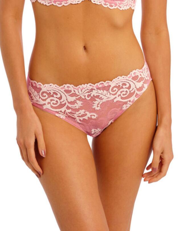 Wacoal Instant Icon Bikini Brief Bridal Rose/Crystal Pink