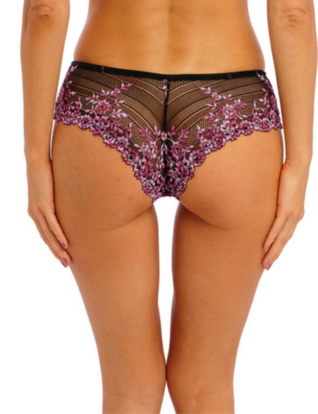 Wacoal Embrace Lace Tanga Black/Berry Multi