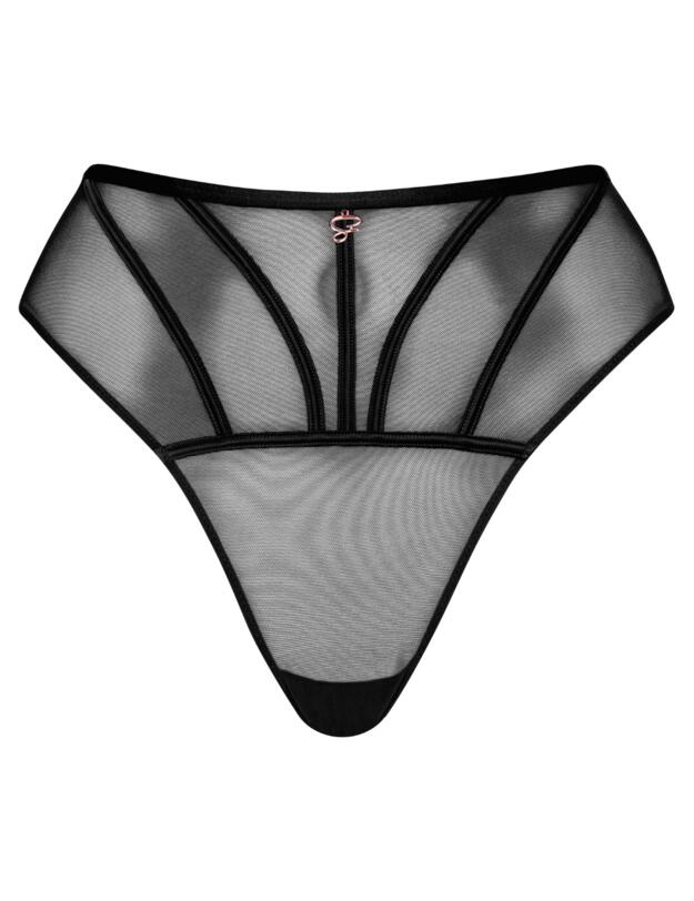 Scantilly by Curvy Kate Senses High Waist Brief Black