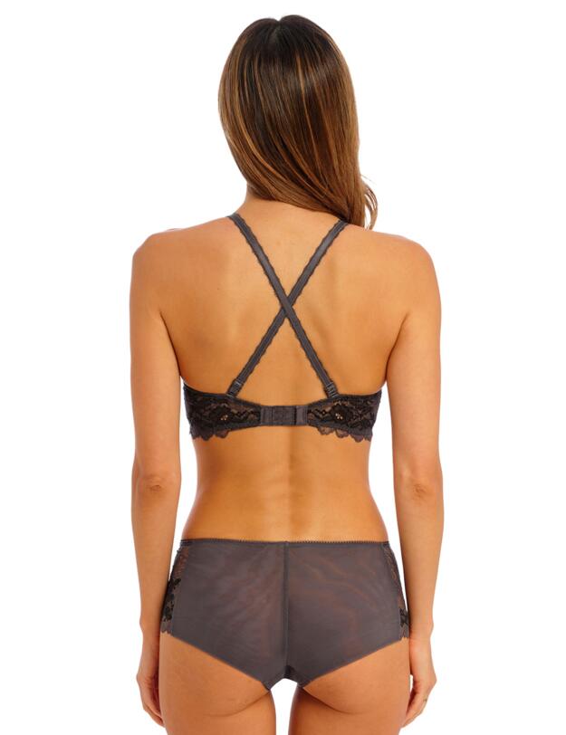 Wacoal Lace Perfection Contour Bra Charcoal