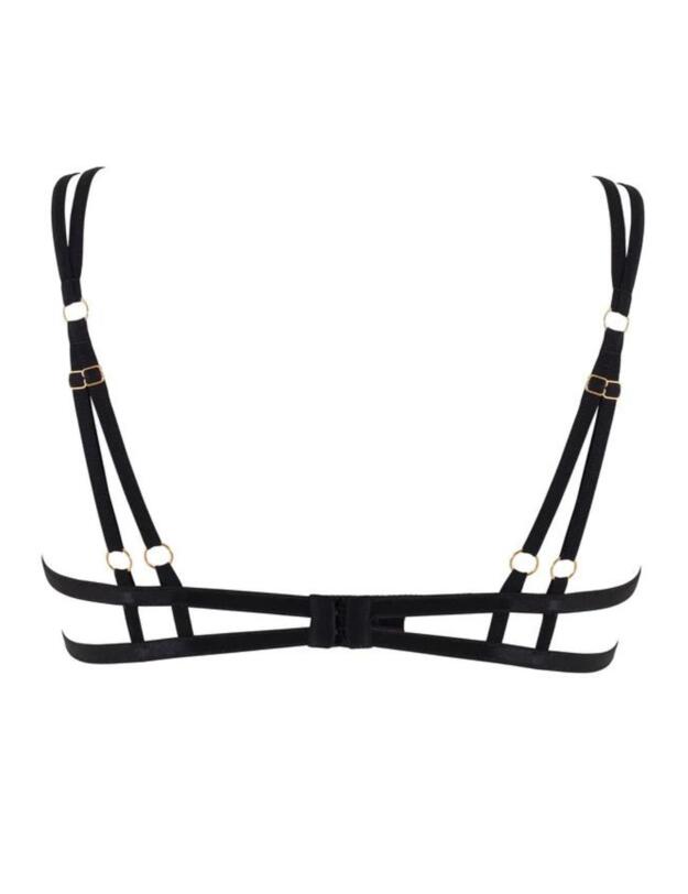 Bluebella Emerson Plunge Bra Black