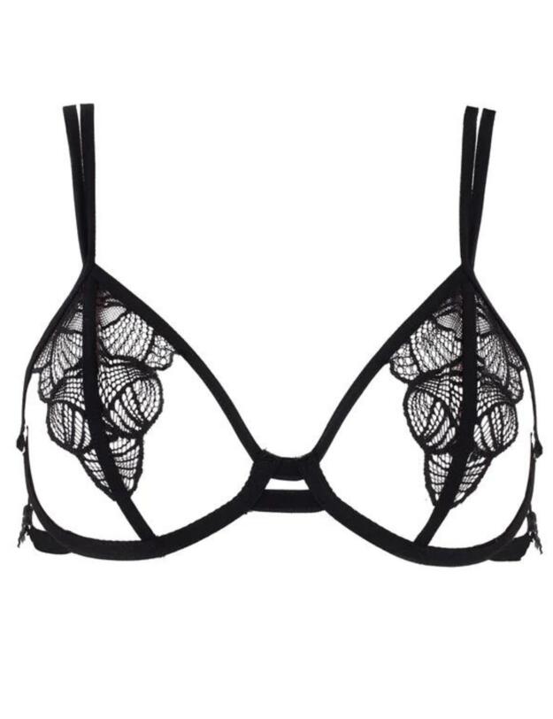 Bluebella Emerson Plunge Bra Black