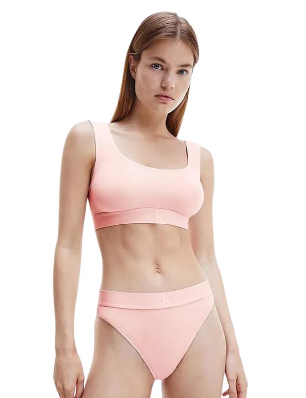 Calvin Klein CK One Plush Cheeky Brief Barely Pink