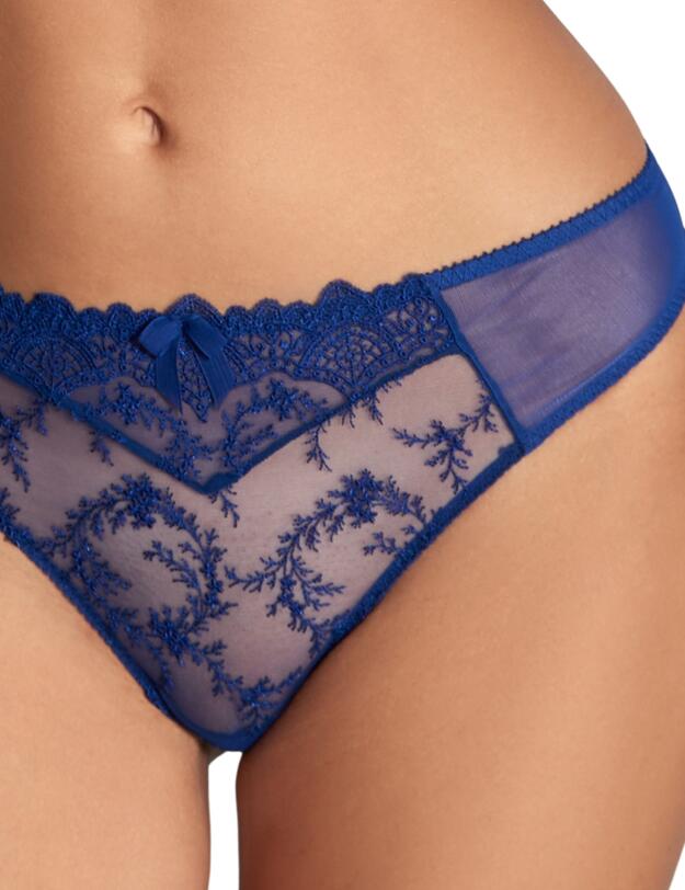Empreinte Louise Thong Bleu Roi