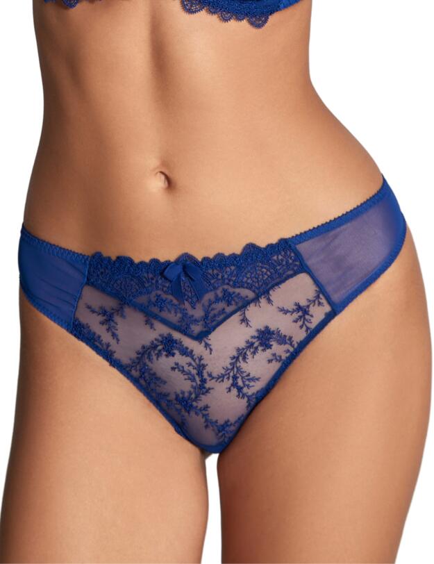 Empreinte Louise Thong Bleu Roi
