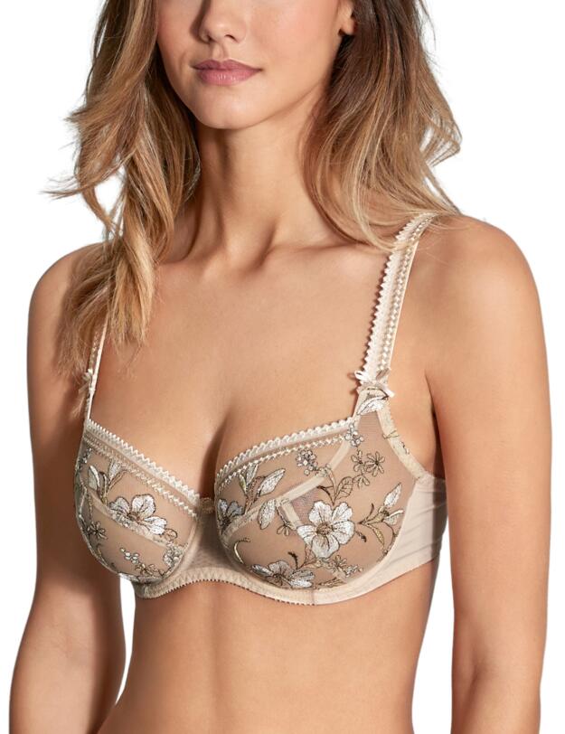 Empreinte Lauren Underwired Low-Necked Bra Or Ancien