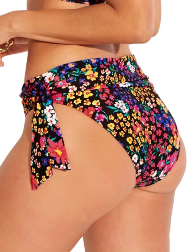 Pour Moi Lisbon Foldover Bikini Brief Ditsy