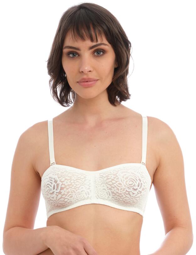 Wacoal Halo Lace Strapless Bra Ivory