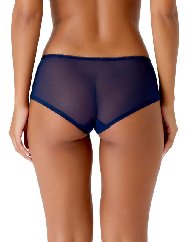 Gossard Superboost Lace Short Midnight Blue/Gold