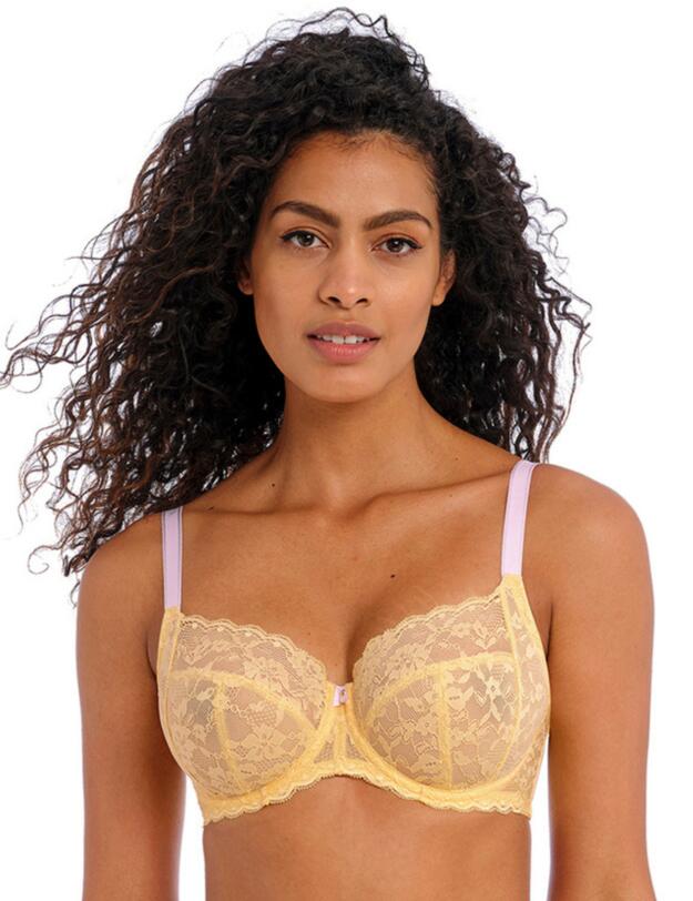Freya Offbeat Side Support Bra Lemon Fizz
