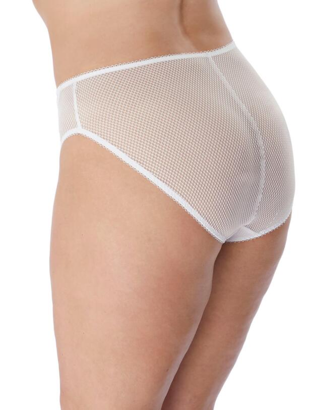 Elomi Charley High Leg Brief White