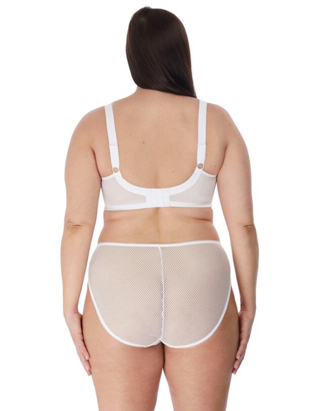 Elomi Charley High Leg Brief White