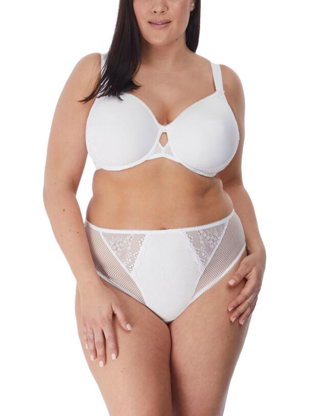 Elomi Charley High Leg Brief White