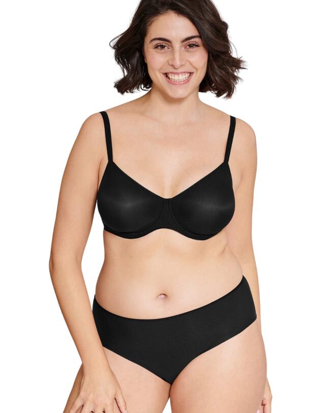 Naturana The Tuesday Ribbed Briefs Black