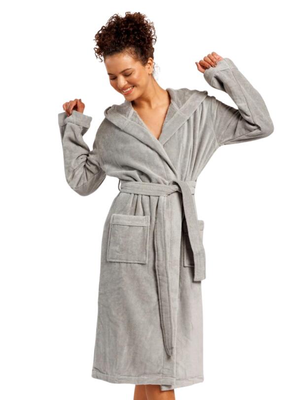 Chelsea Peers Dressing Gown Grey