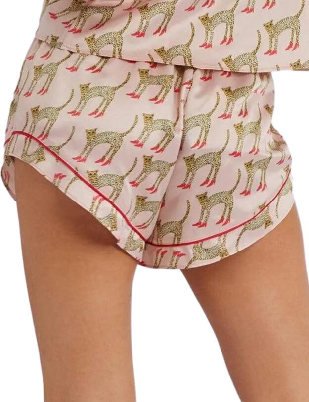 Playful Promises Bouffants Shorts Pink Cheeta 