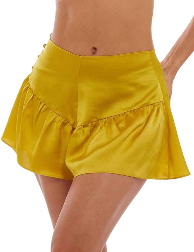  Bettie Page French Knickers Chartreuse