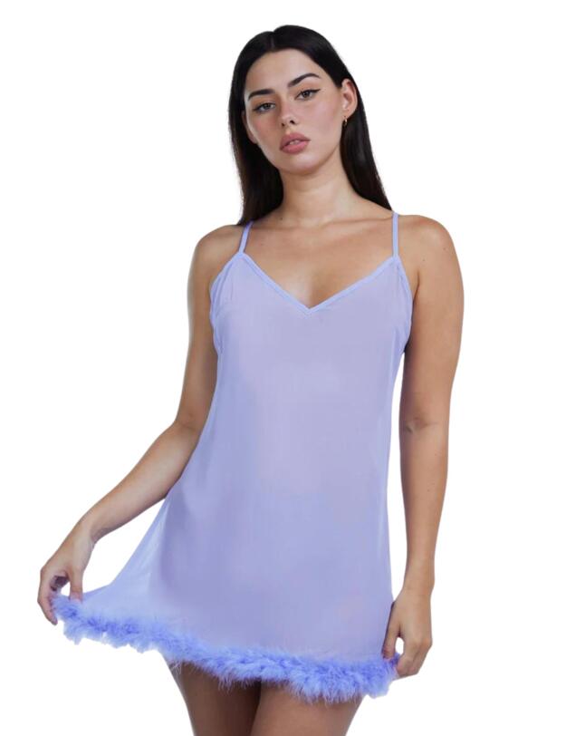 Bettie Page Babydoll Dress Lilac 