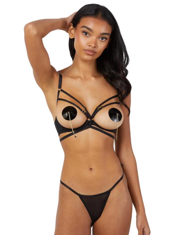 Wolf & Whistle Sarah Thong Black