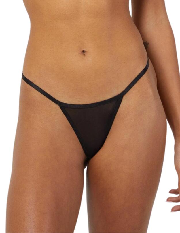 Wolf & Whistle Sarah Thong Black