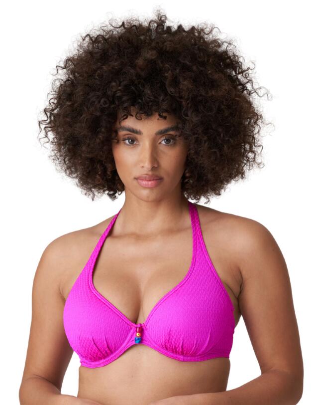 Prima Donna Narta Half Padded Plunge Bikini Top Cactus Flower