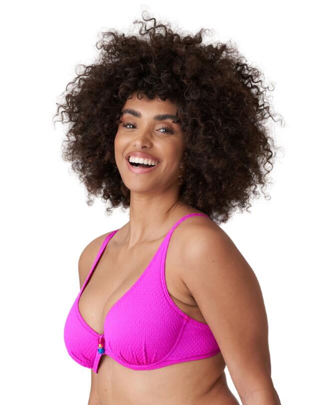 Prima Donna Narta Half Padded Plunge Bikini Top Cactus Flower