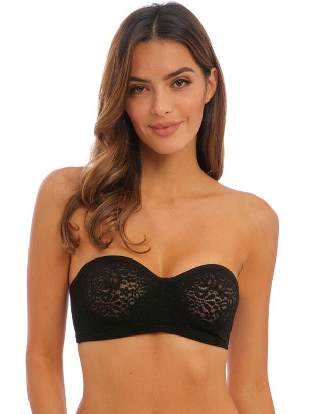 Wacoal Halo Lace Strapless Bra Black