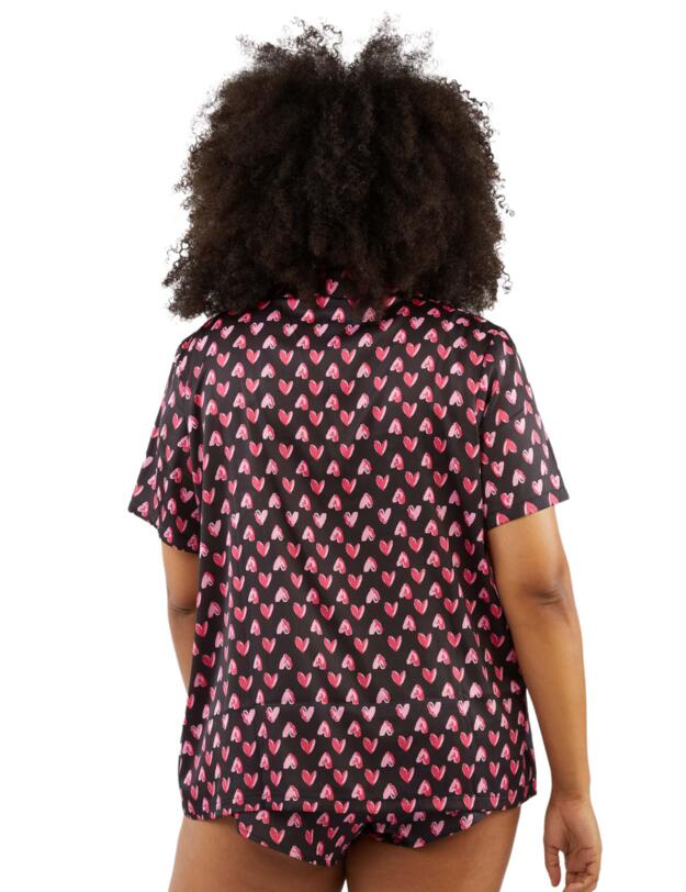 Wolf & Whistle Pyjama Set Heart Print