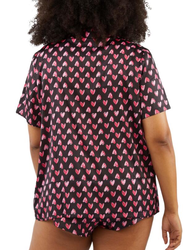 Wolf & Whistle Pyjama Set Heart Print