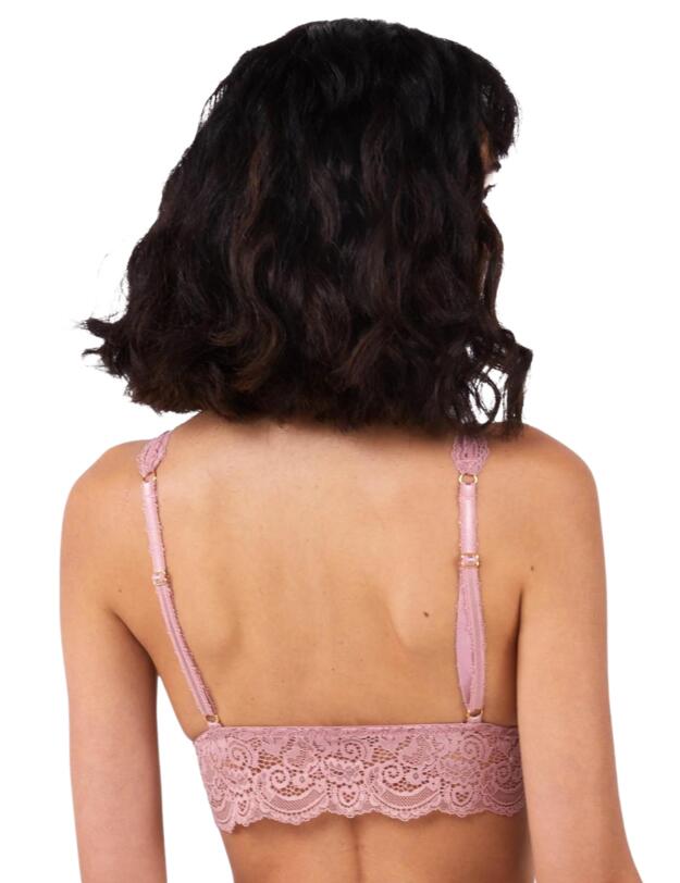 Wolf & Whistle Ariana Bralette Ash Rose