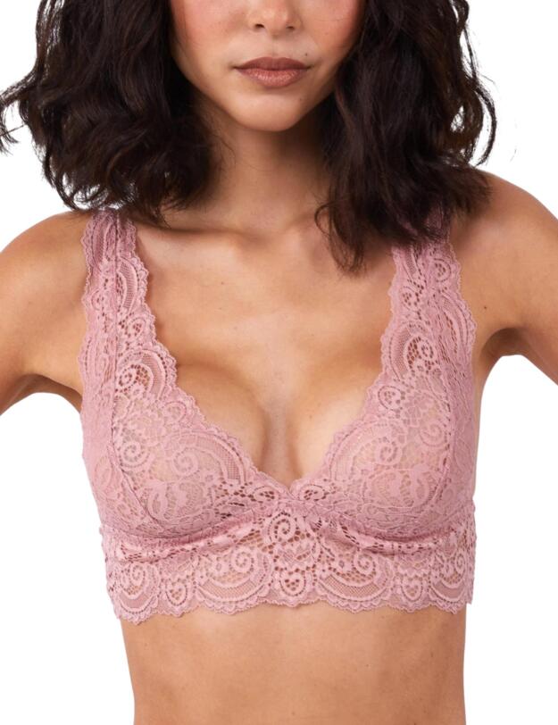 Wolf & Whistle Ariana Bralette Ash Rose