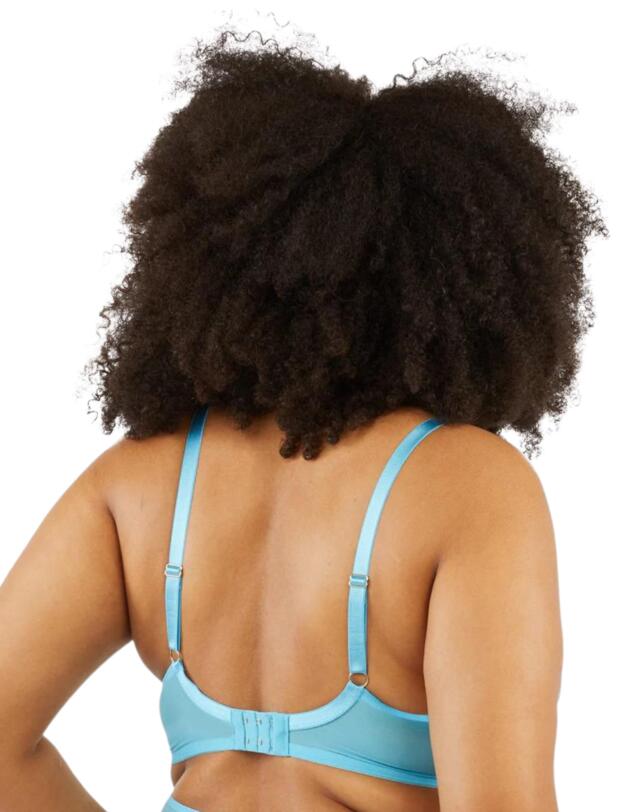 Playful Promises Cassia Quarter Cup Bra Blue