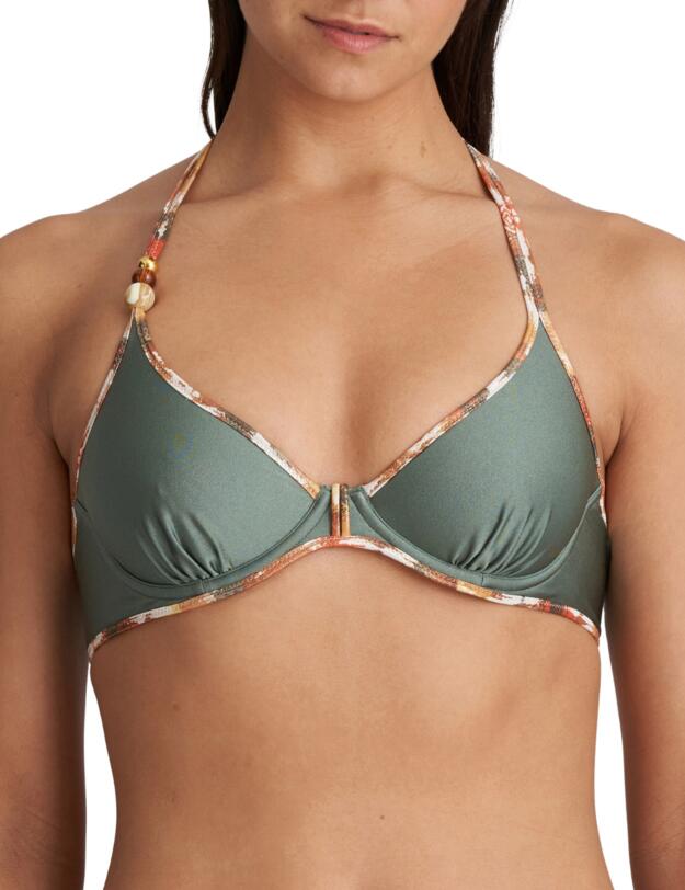 Marie Jo Crete Plunge Bikini Top Inca Gold