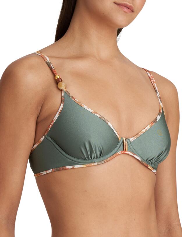 Marie Jo Crete Plunge Bikini Top Inca Gold