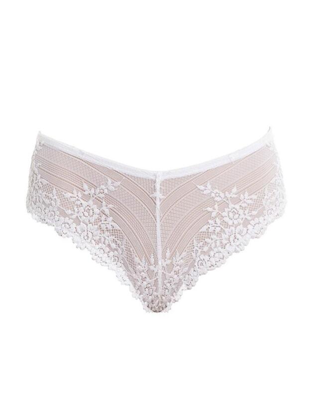 Wacoal Embrace Lace Tanga Brief Delicious White