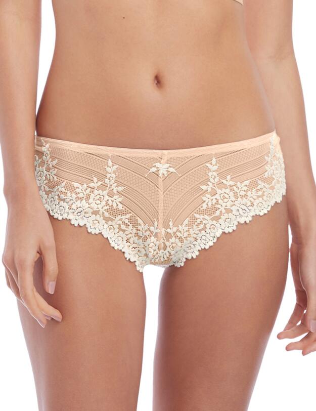 Wacoal Embrace Lace Tanga Brief Naturally Nude/Ivory
