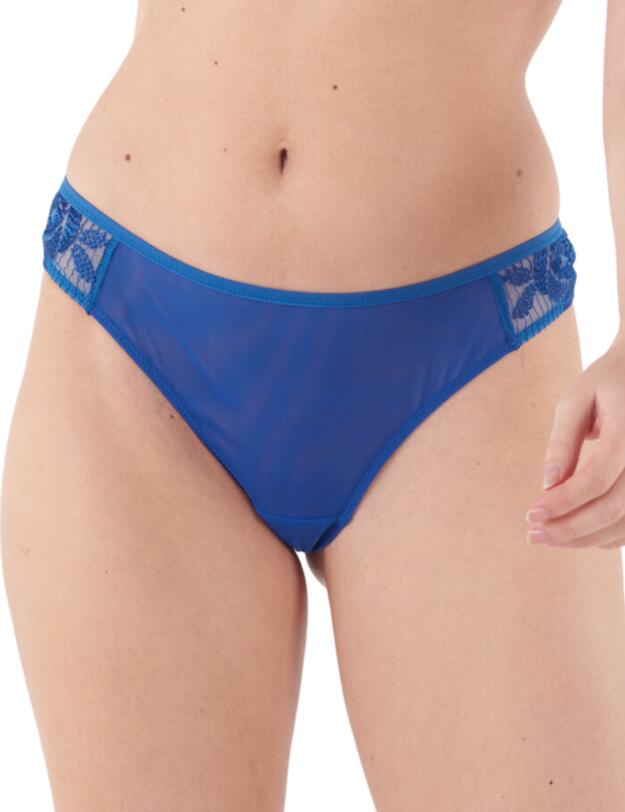 Maison Lejaby Attitude Tanga Brief Bleu Nomade